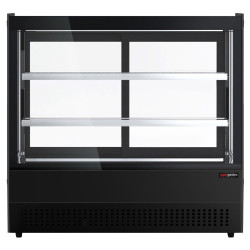Настольная холодильная витрина GGM Gastro TKVH700 (Black) Thumb