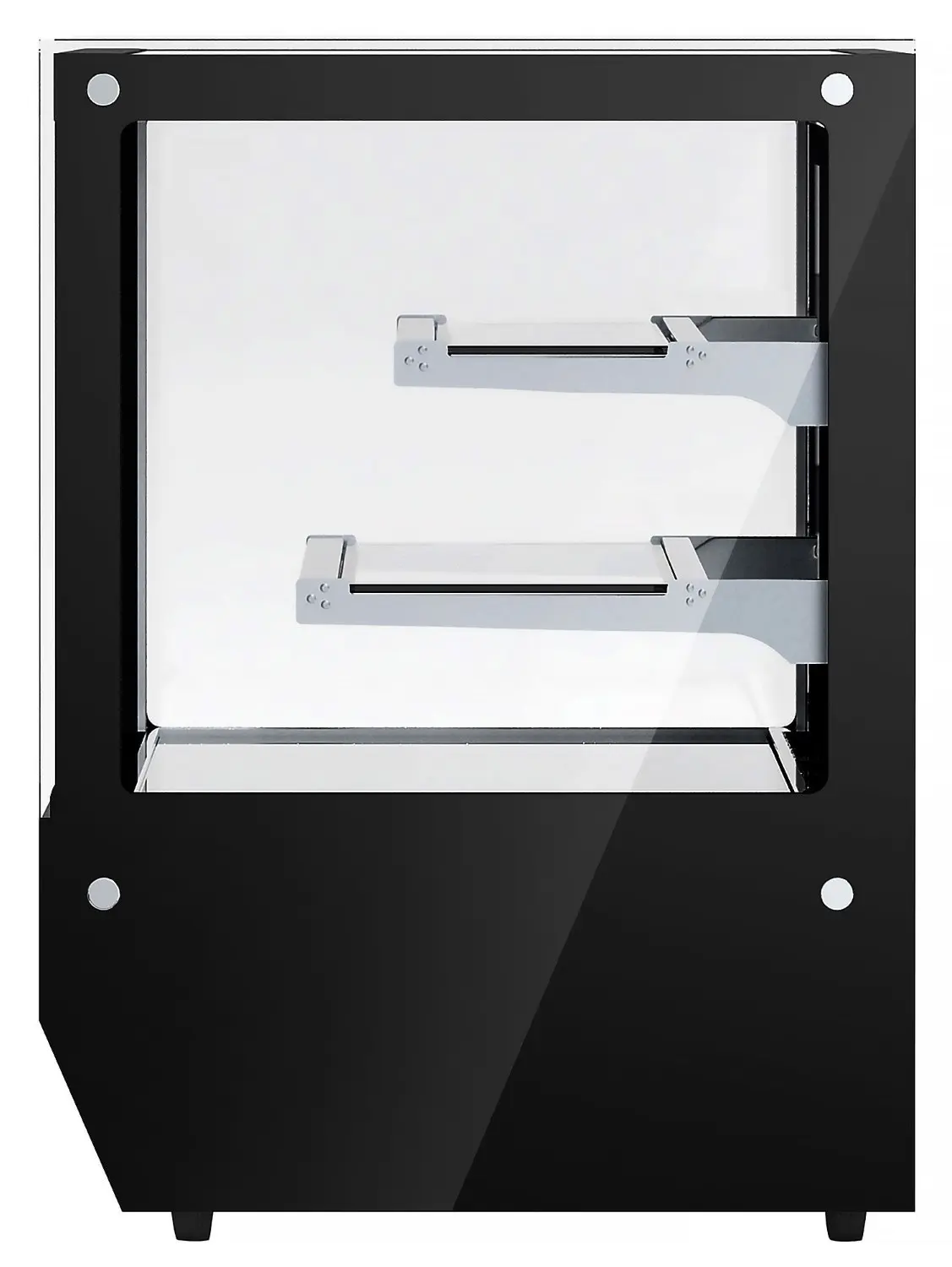 Настольная холодильная витрина GGM Gastro TKVH700 (Black) - 5