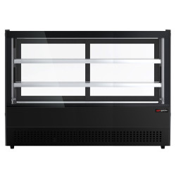 Настольная холодильная витрина GGM Gastro TKVH900 (Black) Thumb