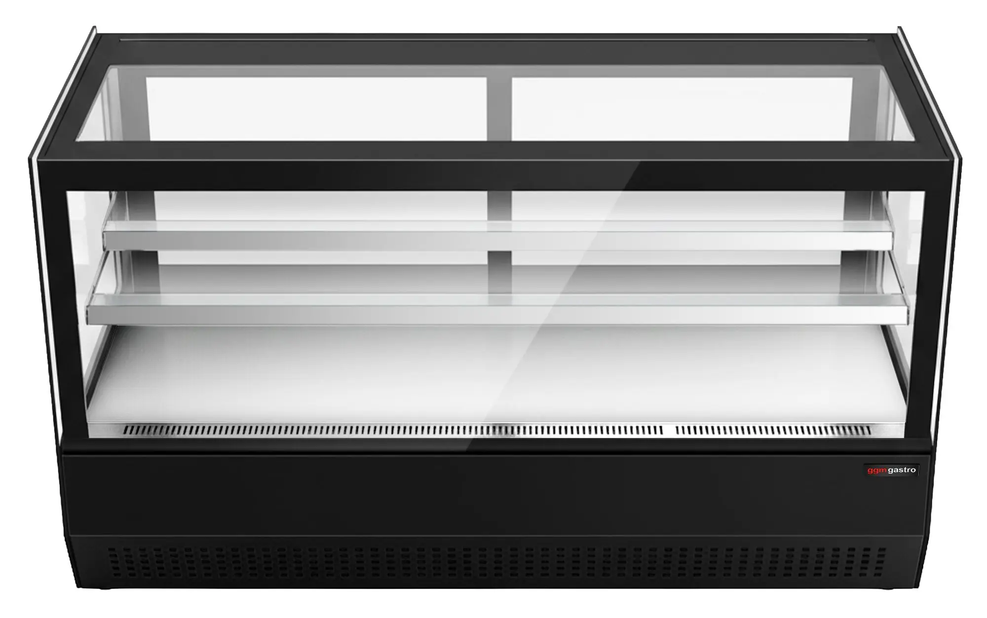 Настольная холодильная витрина GGM Gastro TKVH900 (Black) - 5