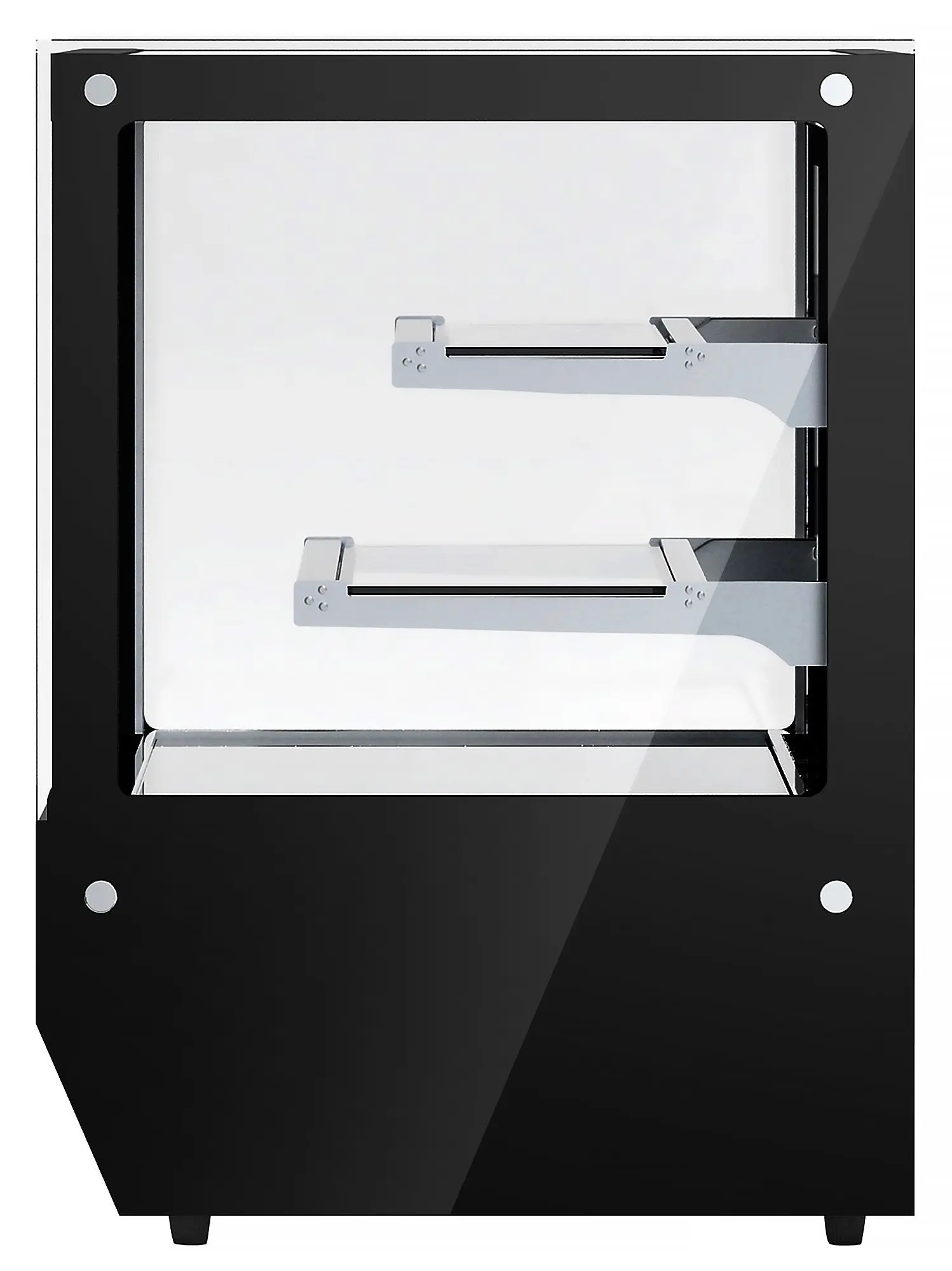 Настольная холодильная витрина GGM Gastro TKVH900 (Black) - 6