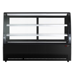 Настольная холодильная витрина GGM Gastro TKVH900R (Black) Thumb