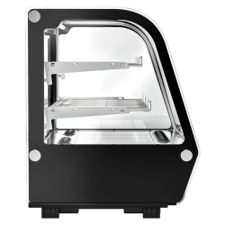 Настольная холодильная витрина GGM Gastro TKVNR120 (Black/Inox) Thumb