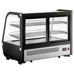 Настольная холодильная витрина GGM Gastro TKVNR160 (Silver/Black) Thumb