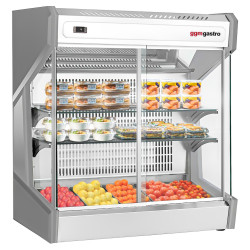 Настольная холодильная витрина GGM Gastro WKRI220 (Inox)