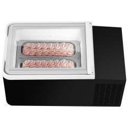 Настольная витрина для мороженого GGM Gastro TEVHA2S (Black) Thumb