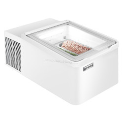 Vitrina de masa pentru inghetata GGM Gastro TEVHA2W (White)