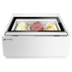 Настольная витрина для мороженого GGM Gastro TEVHA3W (White) Thumb