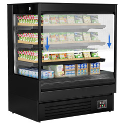 Vitrina frigorifica dschisa GGM Gastro WKBL128E (Black) Thumb