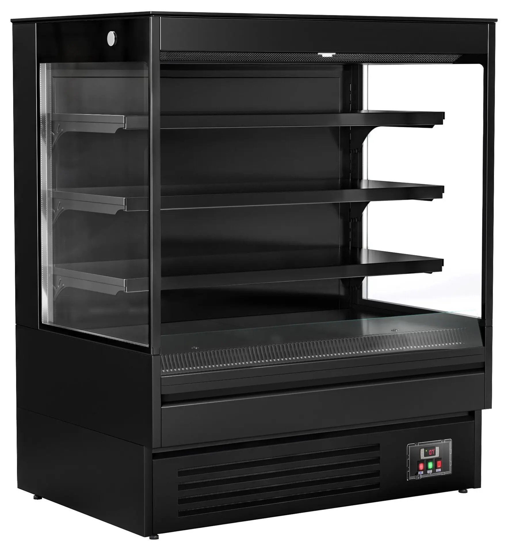 Vitrina frigorifica dschisa GGM Gastro WKBL128E (Black) - 4