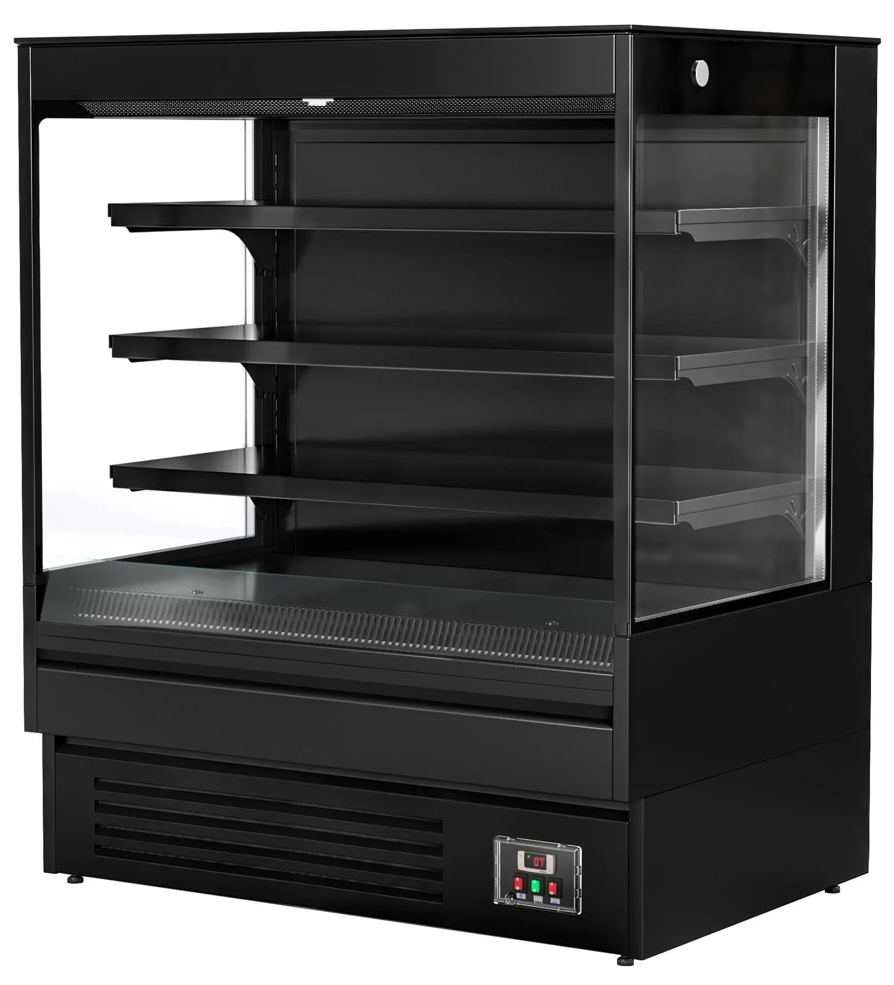 Vitrina frigorifica dschisa GGM Gastro WKBL128E (Black) - 6