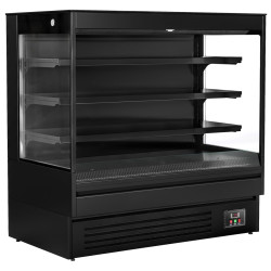 Открытая холодильная витрина GGM Gastro WKBL158E (Black) Thumb