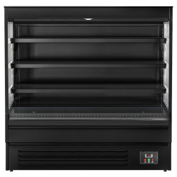 Открытая холодильная витрина GGM Gastro WKBL158E (Black) Thumb