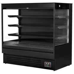 Открытая холодильная витрина GGM Gastro WKBL158E (Black) Thumb