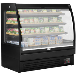 Vitrina frigorifica deschisa GGM Gastro WKBL158R (Black) Thumb