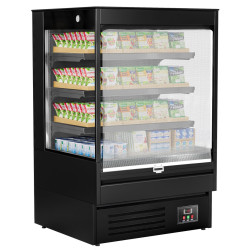 Открытая холодильная витрина GGM Gastro WKBL98E (Black) Thumb