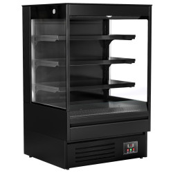 Открытая холодильная витрина GGM Gastro WKBL98E (Black) Thumb