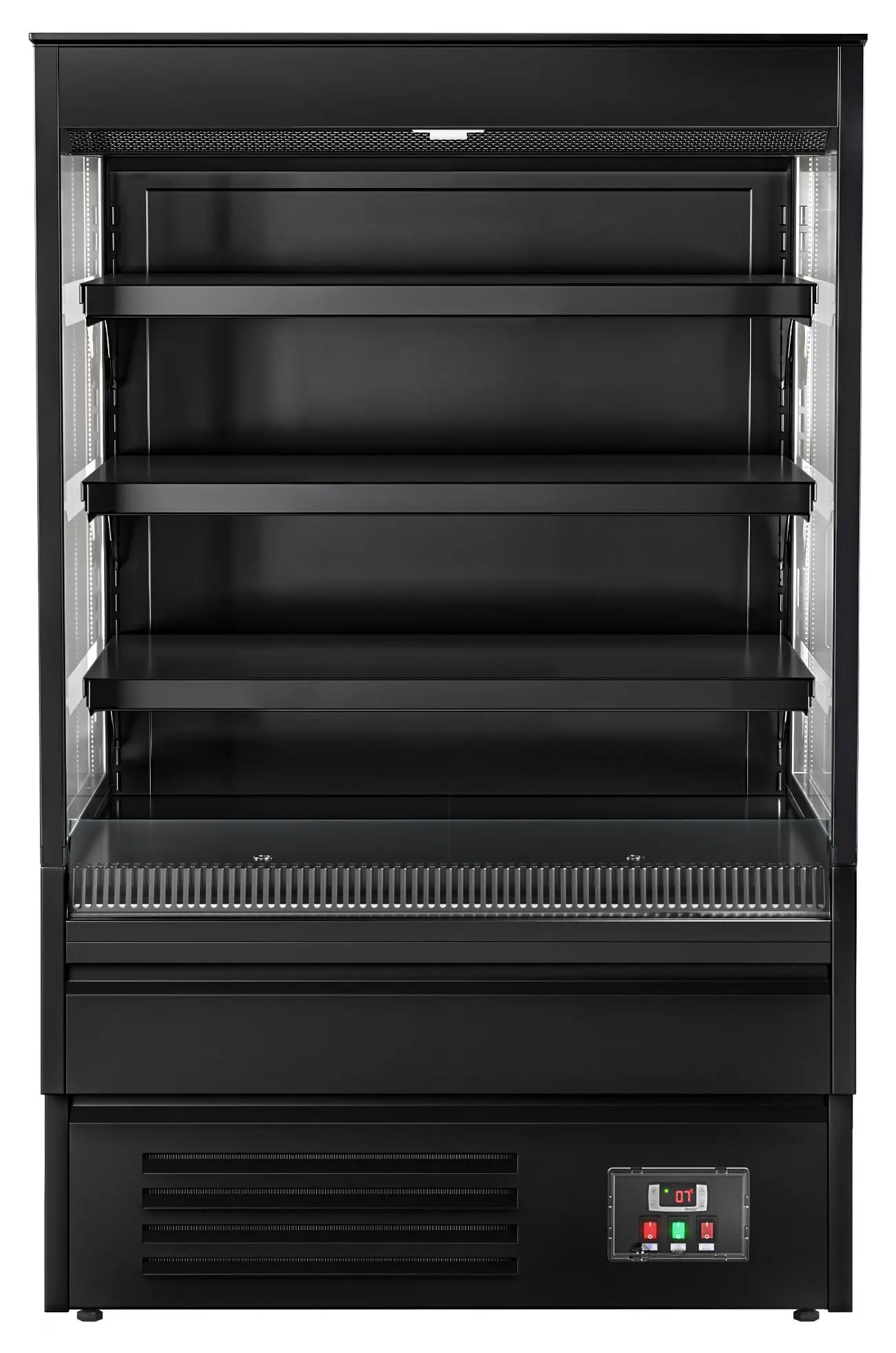 Открытая холодильная витрина GGM Gastro WKBL98E (Black) - 5