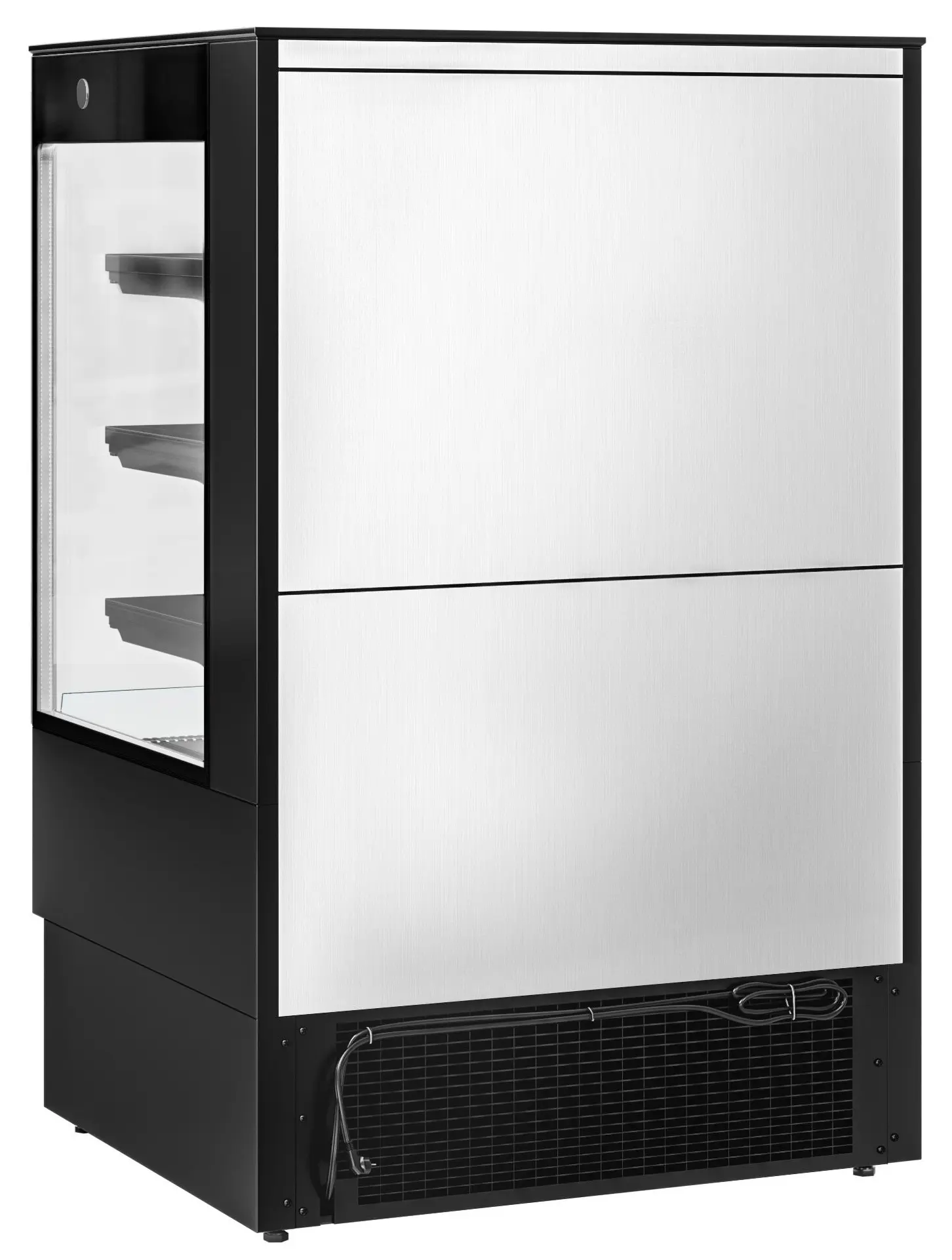 Открытая холодильная витрина GGM Gastro WKBL98E (Black) - 7