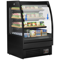 Vitrina frigorifica deschisa GGM Gastro WKBL98R (Black) Thumb