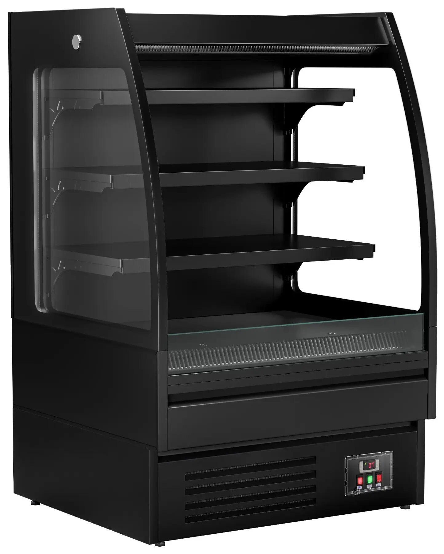 Vitrina frigorifica deschisa GGM Gastro WKBL98R (Black) - 4