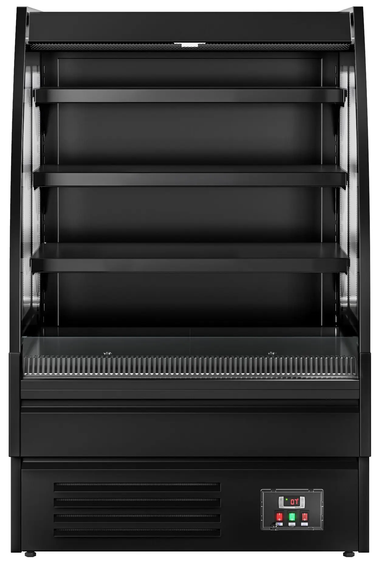 Vitrina frigorifica deschisa GGM Gastro WKBL98R (Black) - 5