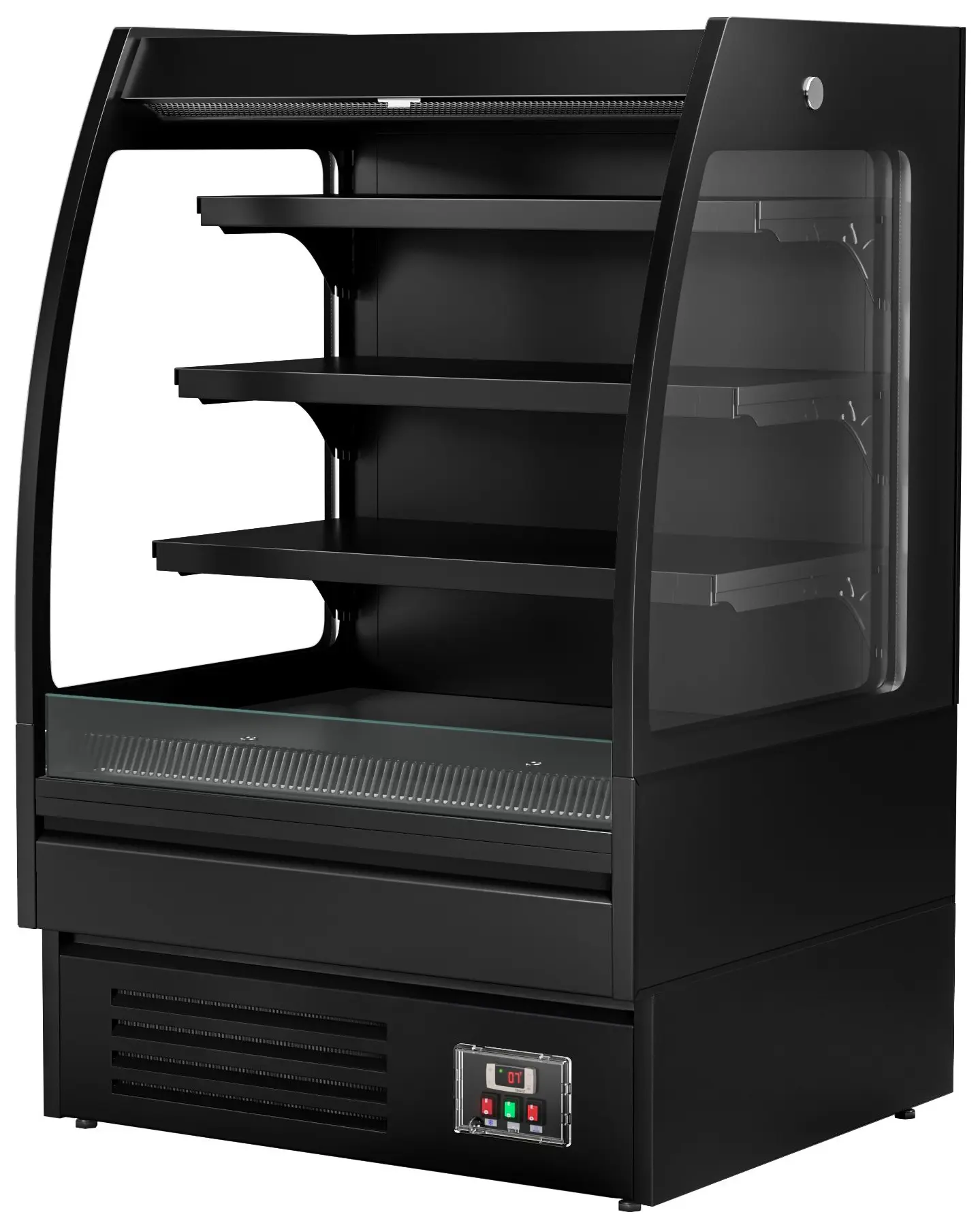 Vitrina frigorifica deschisa GGM Gastro WKBL98R (Black) - 6