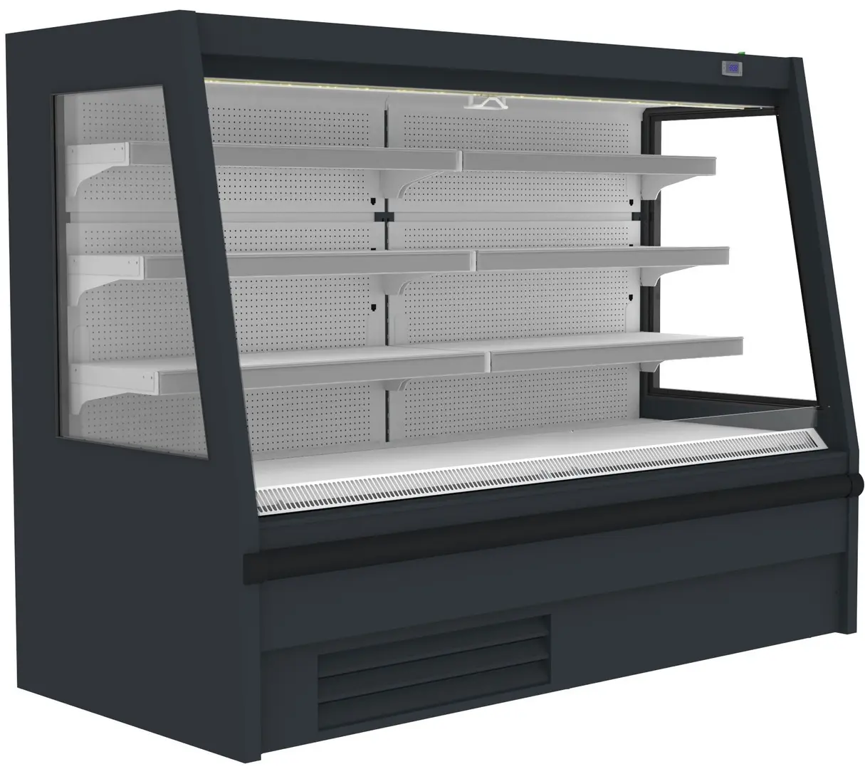 Vitrina frigorifica deschisa GGM Gastro WKI1281S (Black)