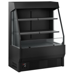 Открытая холодильная витрина GGM Gastro WKRS1220 (Black) Thumb