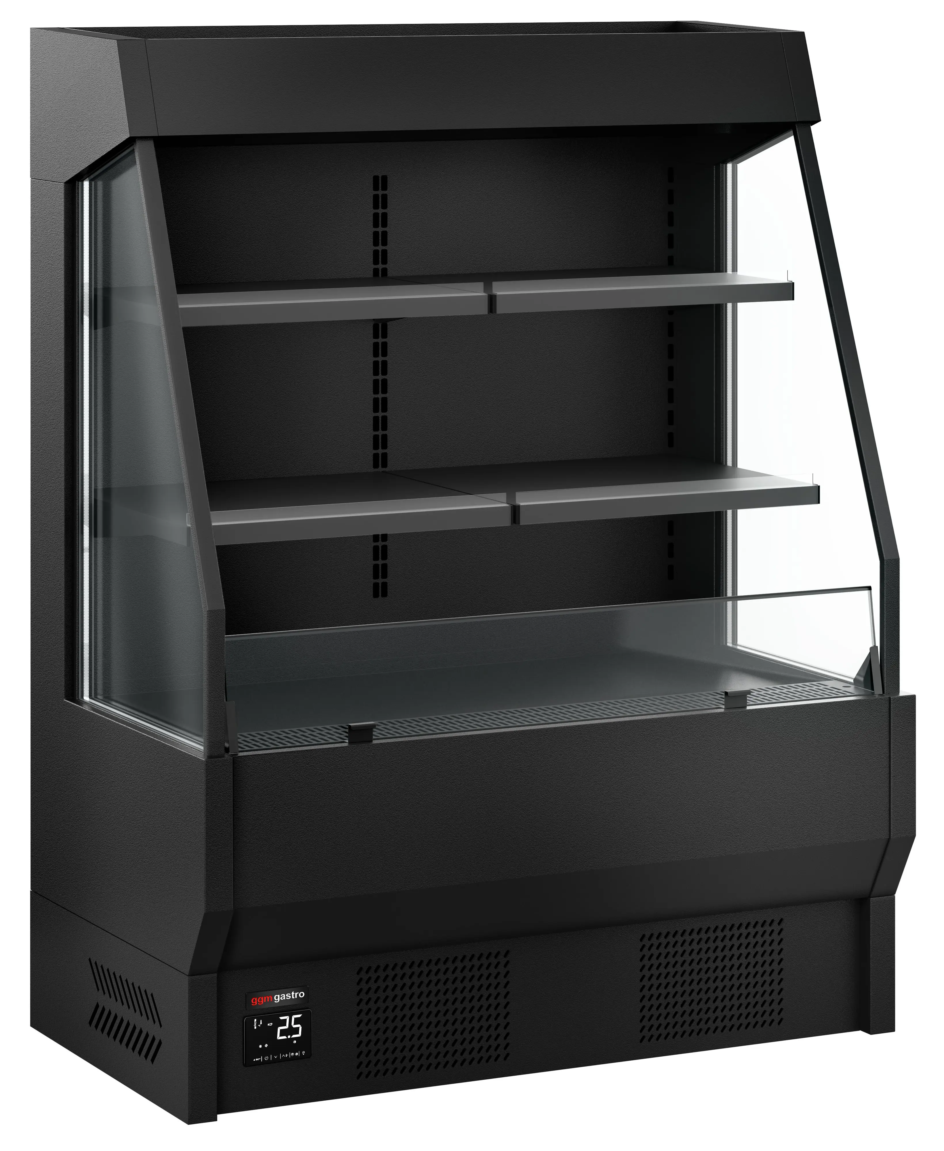 Открытая холодильная витрина GGM Gastro WKRS1220 (Black) - 2