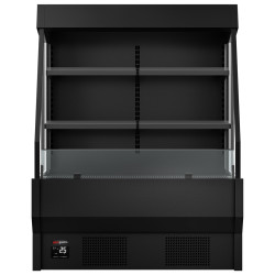 Открытая холодильная витрина GGM Gastro WKRS1220 (Black) Thumb