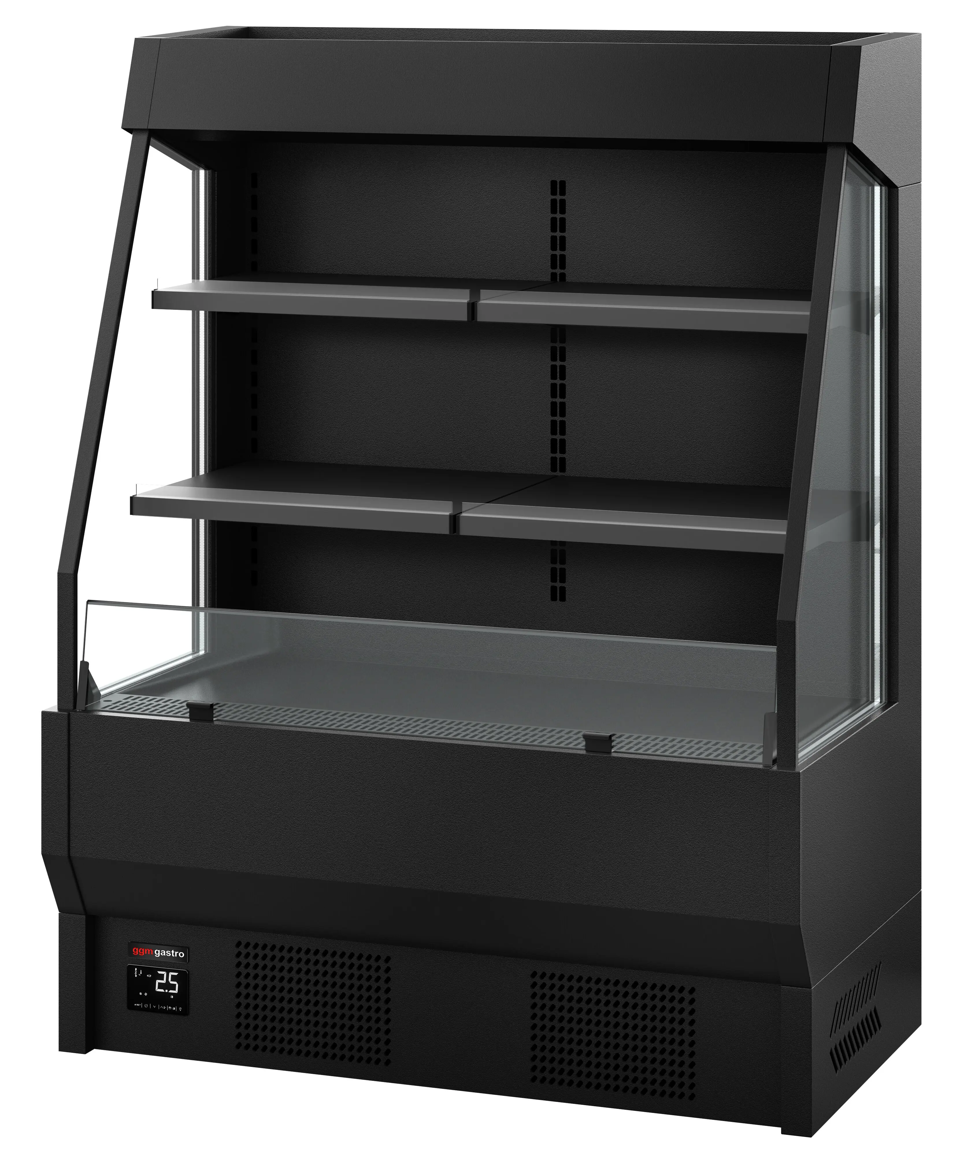 Открытая холодильная витрина GGM Gastro WKRS1220 (Black) - 4