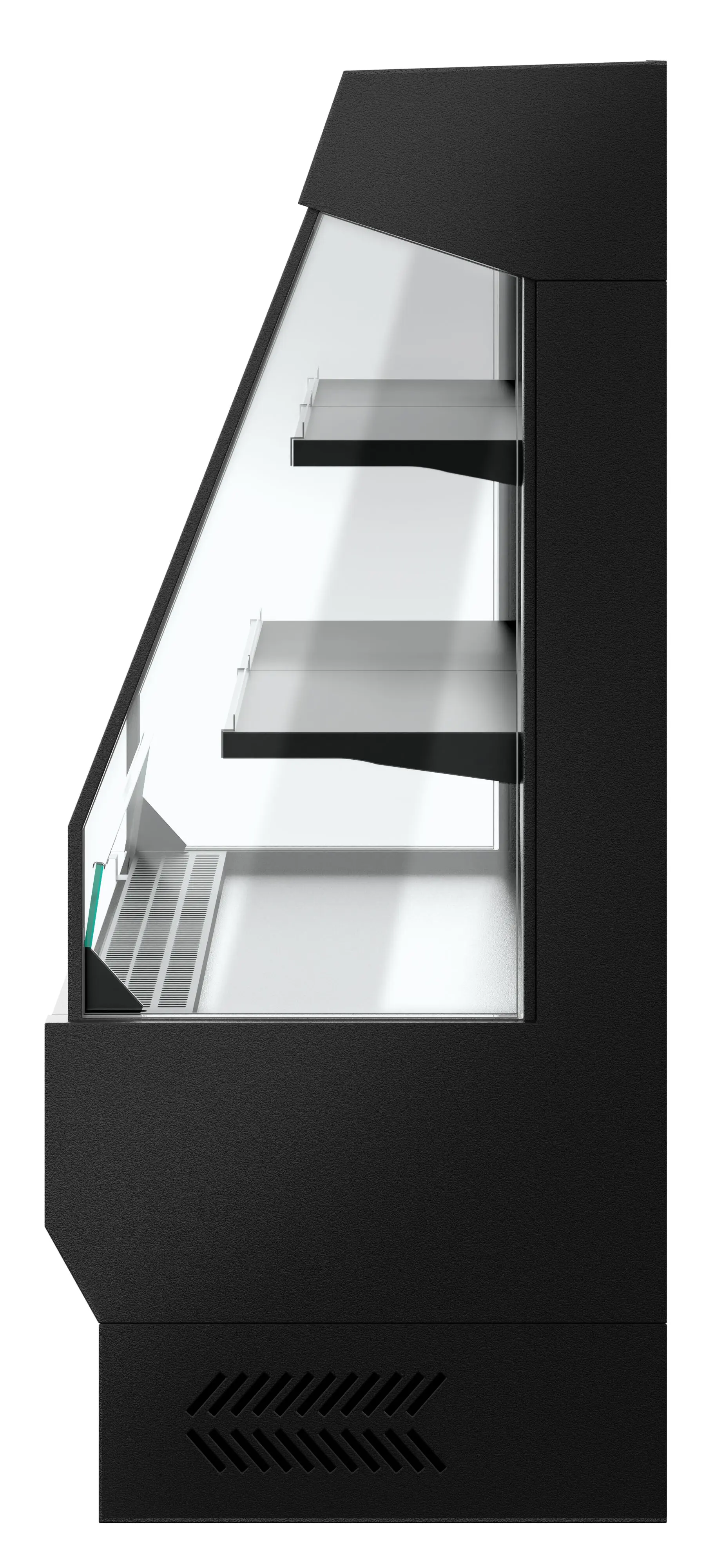 Открытая холодильная витрина GGM Gastro WKRS1220 (Black) - 5