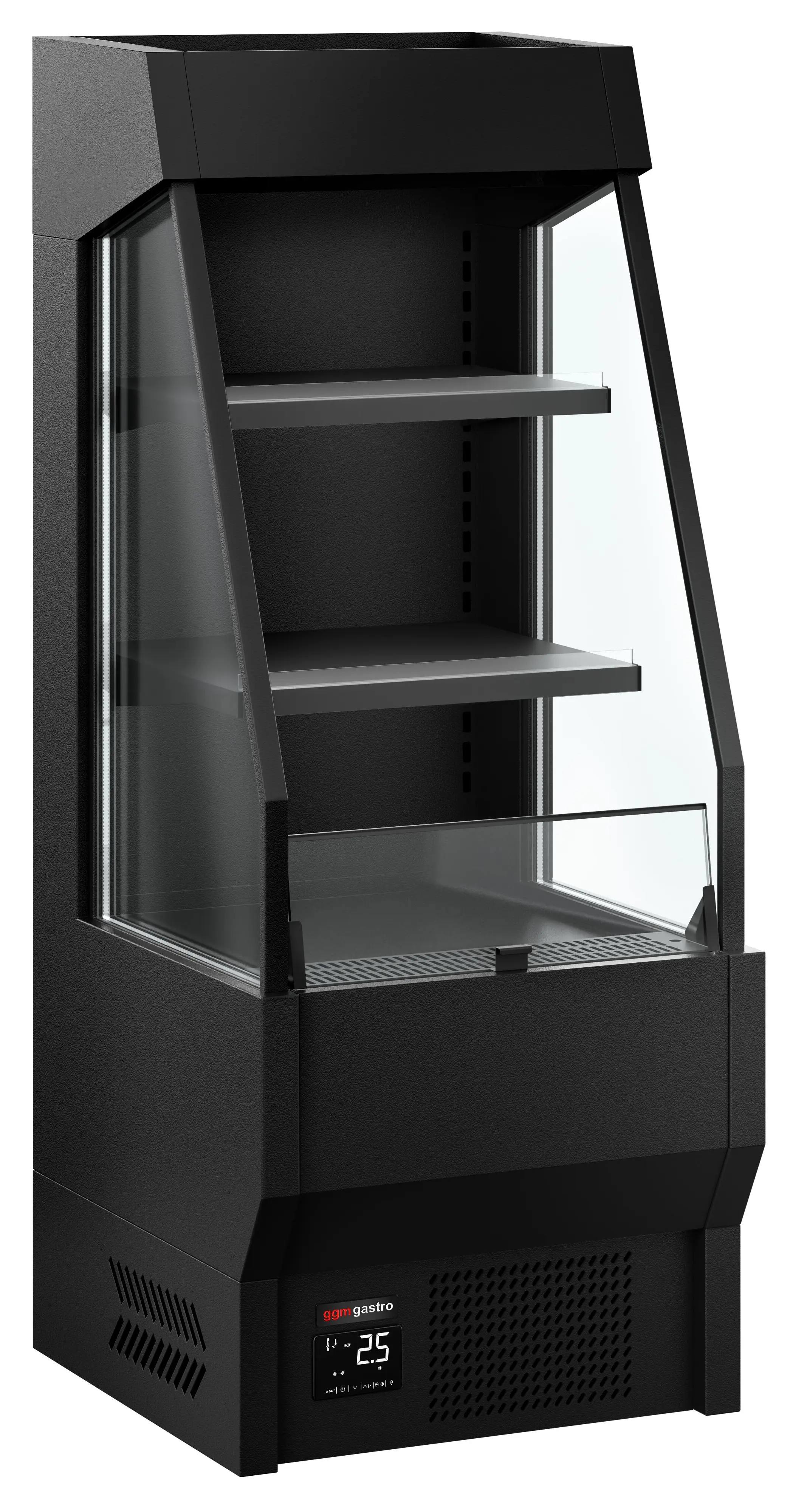 Открытая холодильная витрина GGM Gastro WKRS660 (Black) - 2