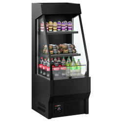 Открытая холодильная витрина GGM Gastro WKRS660 (Black)