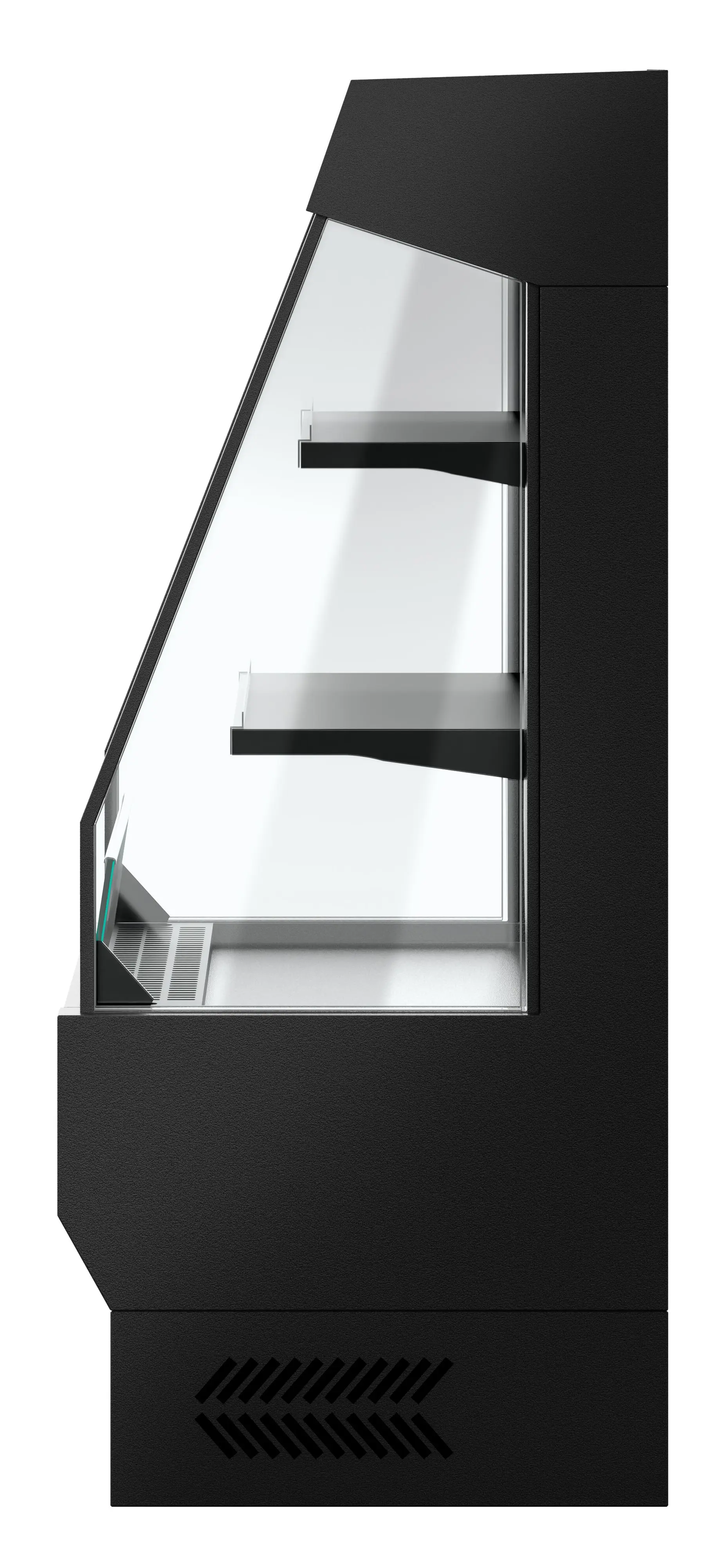 Открытая холодильная витрина GGM Gastro WKRS660 (Black) - 5