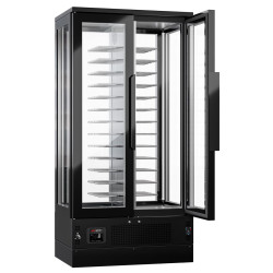 Винная холодильная витрина GGM Gastro WKF120 (Black) Thumb
