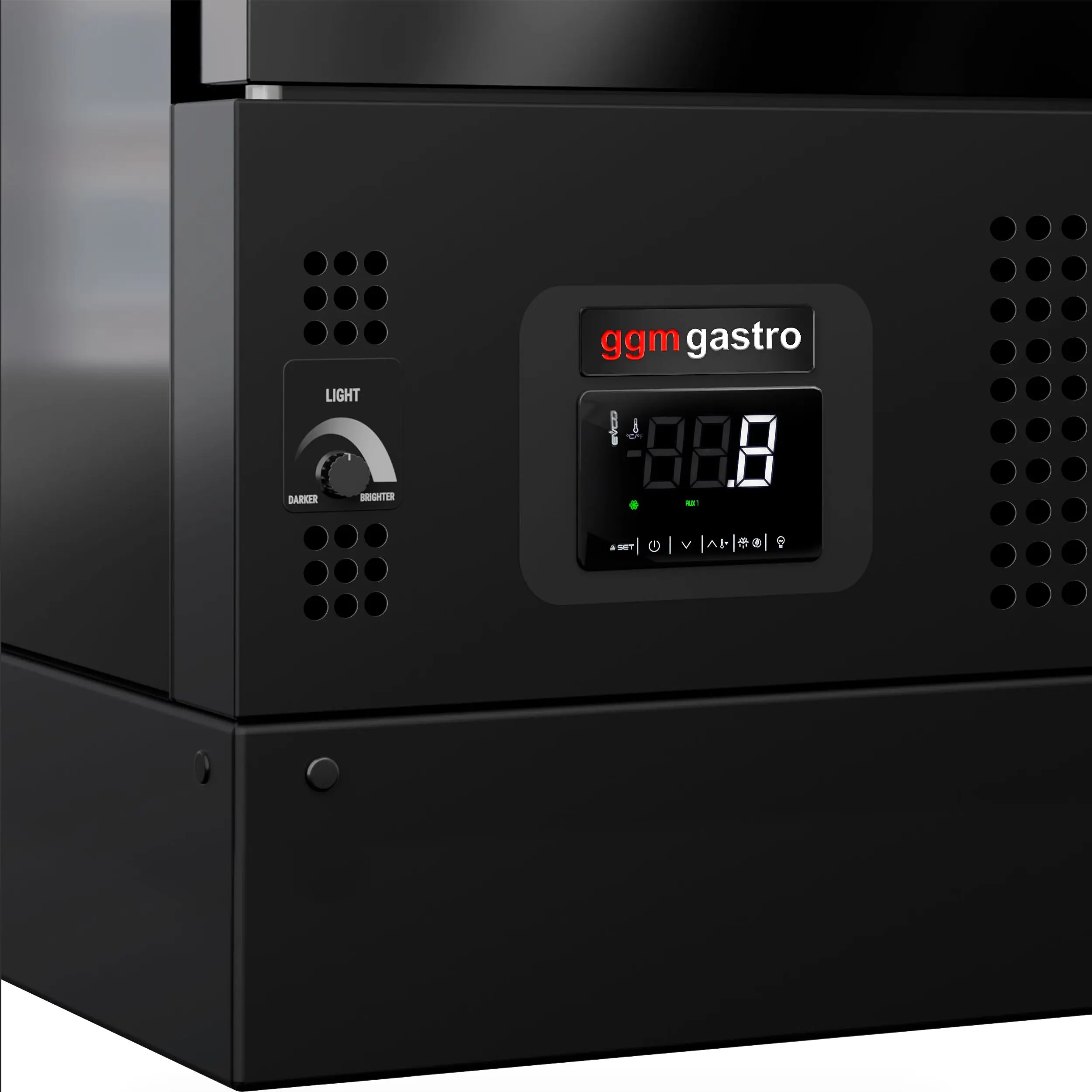 Винная холодильная витрина GGM Gastro WKF120 (Black) - 11