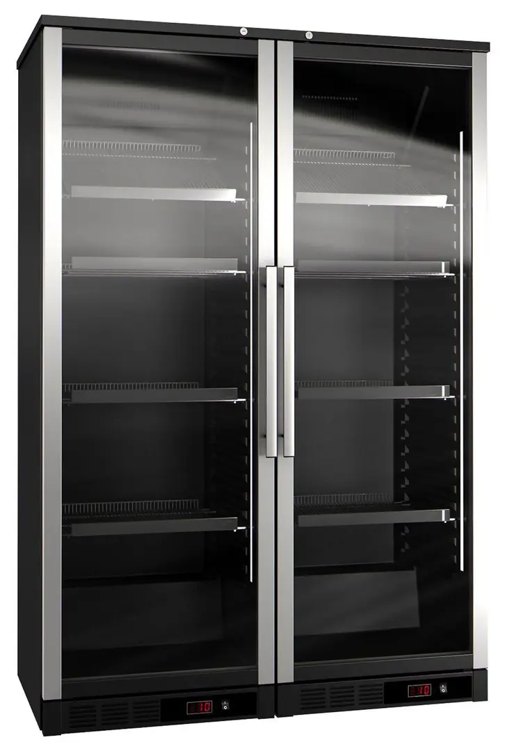 Винная холодильная витрина GGM Gastro WKFA800 (Black)