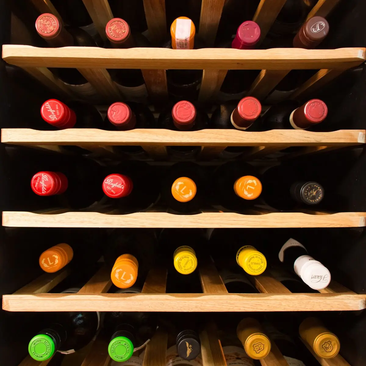 Винная холодильная витрина GGM Gastro WKI265S (Black) - 2