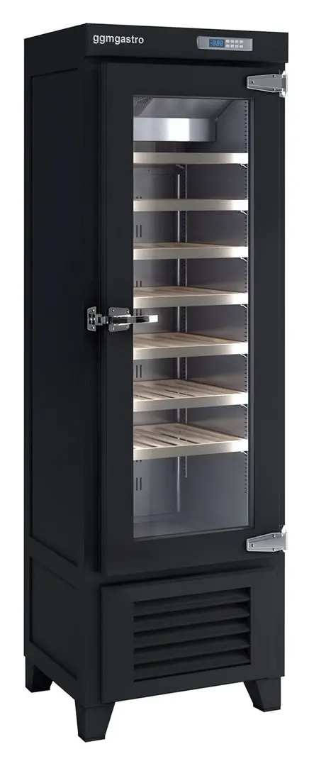 Винная холодильная витрина GGM Gastro WKI265S (Black)
