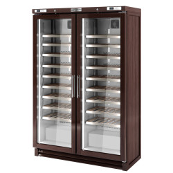 Винная холодильная витрина GGM Gastro WKI700 (Brown) Thumb