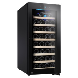 Винная холодильная витрина GGM Gastro WKM100S-1N (Black)