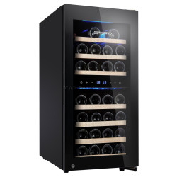Винная холодильная витрина GGM Gastro WKM100S-2N (Black)