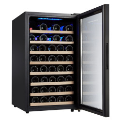Винная холодильная витрина GGM Gastro WKM120S-1N (Black) Thumb