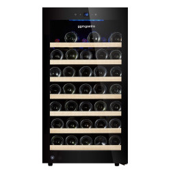 Винная холодильная витрина GGM Gastro WKM120S-1N (Black) Thumb