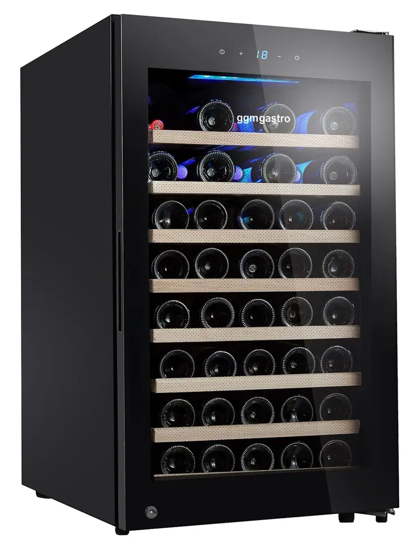 Винная холодильная витрина GGM Gastro WKM120S-1N (Black)