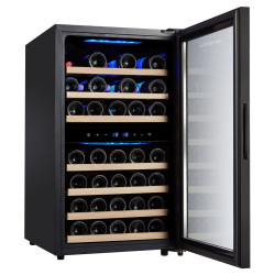 Vitrina frigorifica de vinuri GGM Gastro WKM120S-2N (Black) Thumb