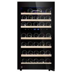 Vitrina frigorifica de vinuri GGM Gastro WKM120S-2N (Black) Thumb