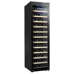 Винная холодильная витрина GGM Gastro WKM160S-1N (Black)